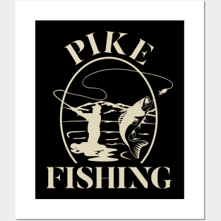 Pike Fishing Posters and Art